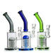 10" Blue Glass Percolator Water Pipe