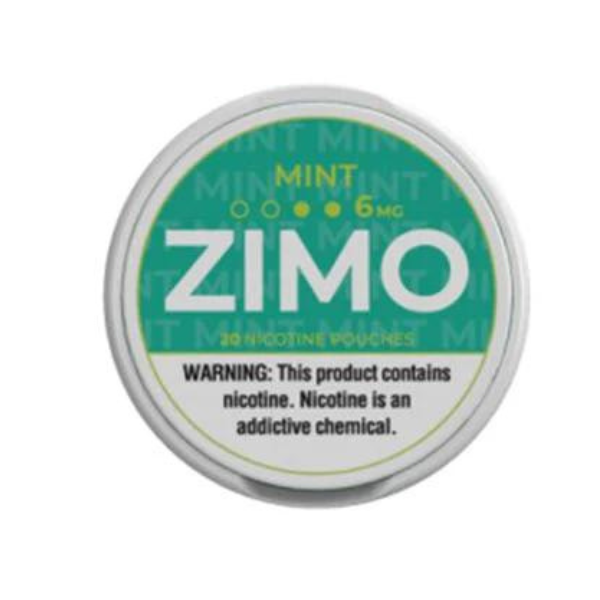 Zimo Nicotine Pouches (5 Can Pack)  Best Flavor - Mint