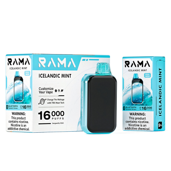 Best Deal Yovo Rama 16000 Puffs Disposable Vape 15mL - Icelandic Mint