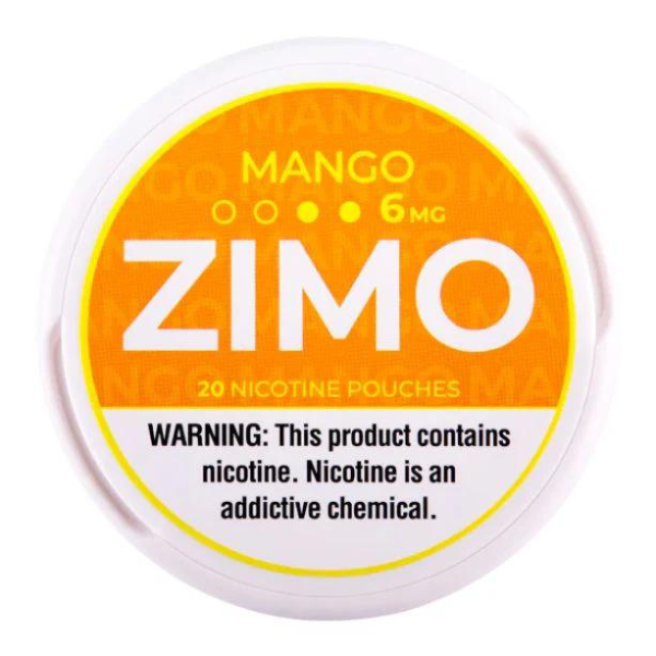 Zimo Nicotine Pouches (5 Can Pack) Best Flavor - Mango