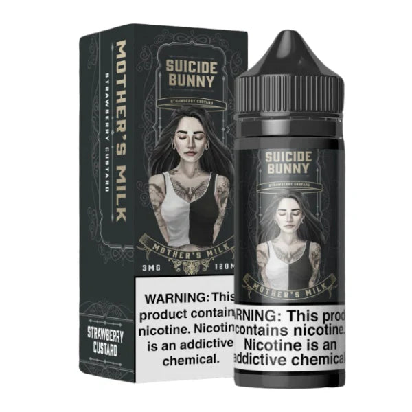 Best Deal Suicide Bunny Salt E-Liquid Vape Juice 30mL (Salt Nic) Mother's Milk