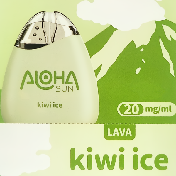 Best Deal Aloha Sun Lava 1000 Puffs Disposable 2% 2mL Kiwi Ice