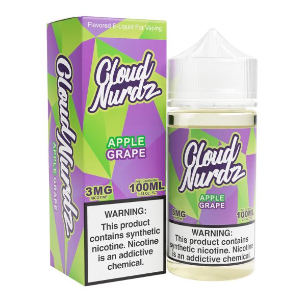 Best Deal Cloud Nurdz TFN Vape Juice 100mL - Apple Grape