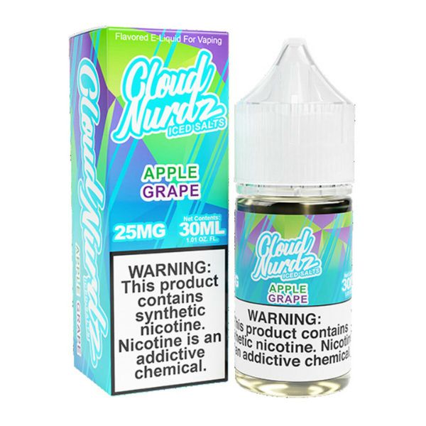 Best Deal Cloud Nurdz TFN Salts 30mL - Apple Grape Iced