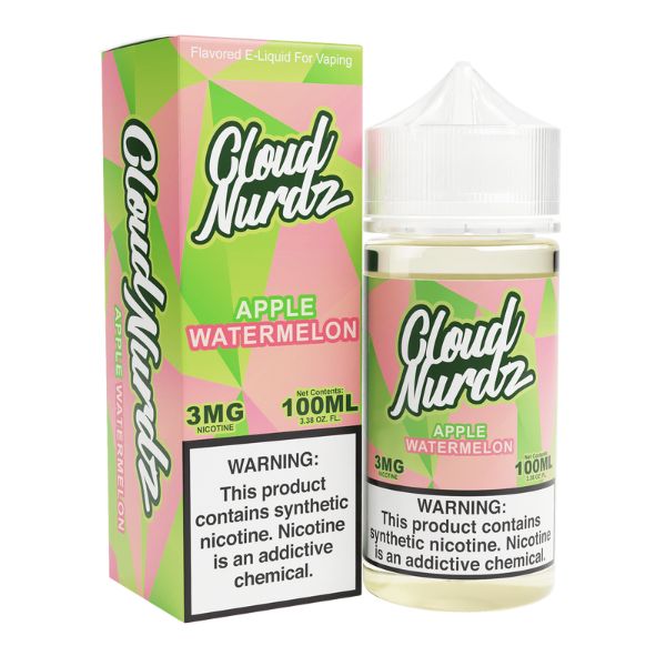 Best Deal Cloud Nurdz TFN Vape Juice 100mL - Apple Watermelon