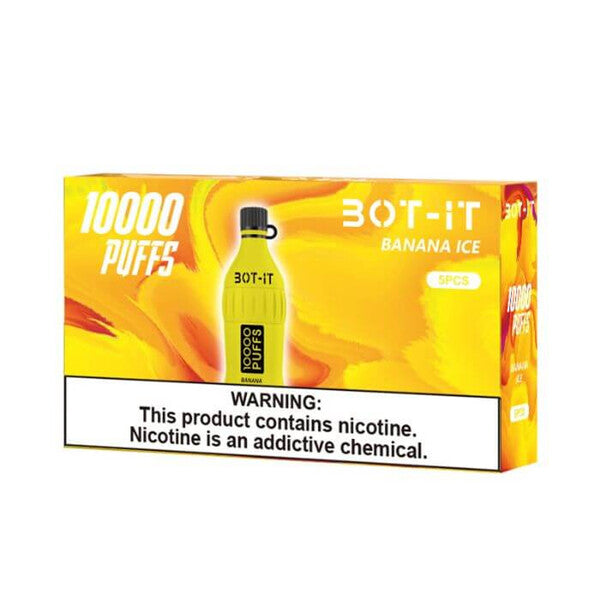 BOT-IT 10000 Puffs Rechargeable Vape 5 Pack