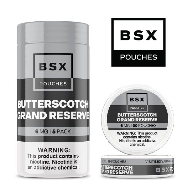 Basix Nicotine Pouches Best Flavor Butterscotch Grand Reserve