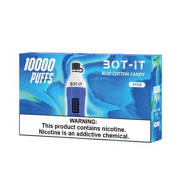 BOT-IT 10000 Puffs Rechargeable Vape 5 Pack