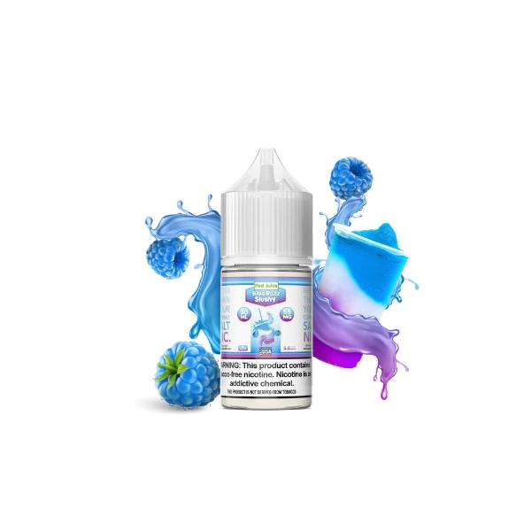 Pod Juice Salt TFN 30mL Vape Juice Best Flavors Blue Razz Slushy