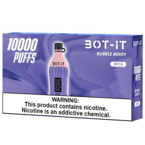 BOT-IT 10000 Puffs Rechargeable Vape 5 Pack