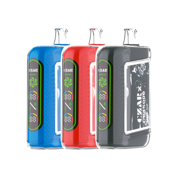 CZAR CX15000 Disposable Vape 16mL 5 Pack Best Flavors