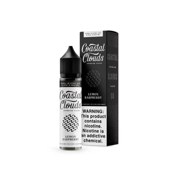 Best Deal Coastal Clouds Vape Juices 60mL  Lemon Raspberry