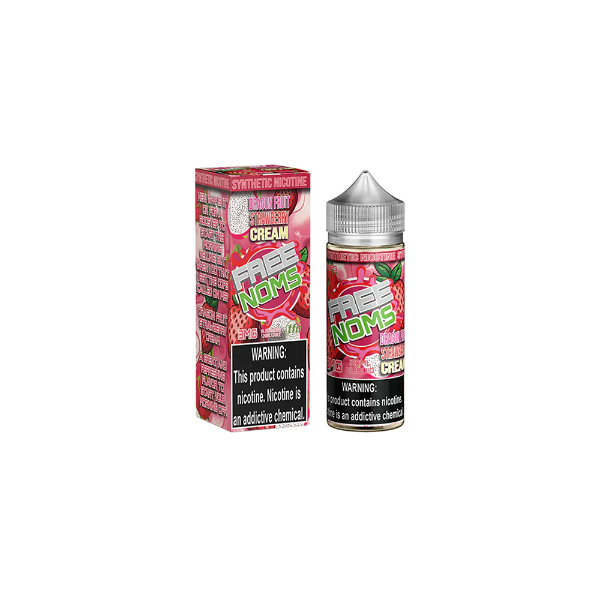 Freenoms TFN 120mL Vape Juice Best Flavor Dragonfruit Strawberry Cream