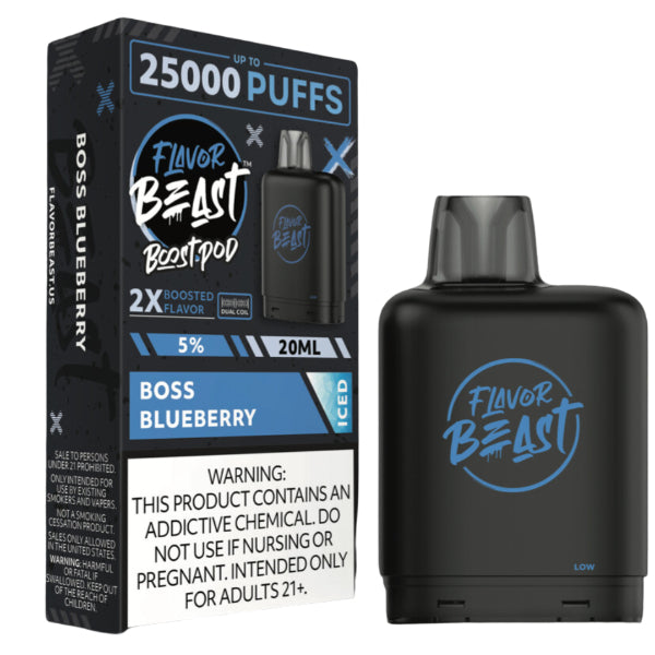 Flavor Beast Boost Pods 25,000 Puffs (Battery not Included)