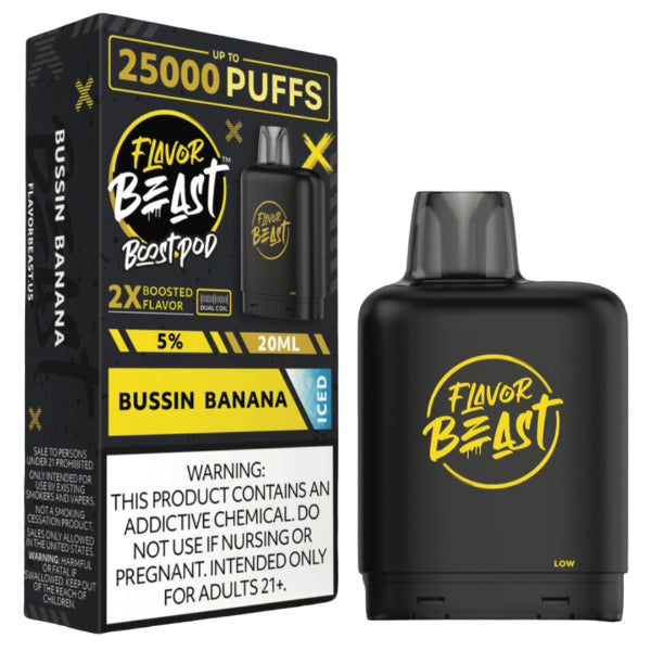 Flavor Beast Boost Pods 25,000 Puffs (Battery not Included)