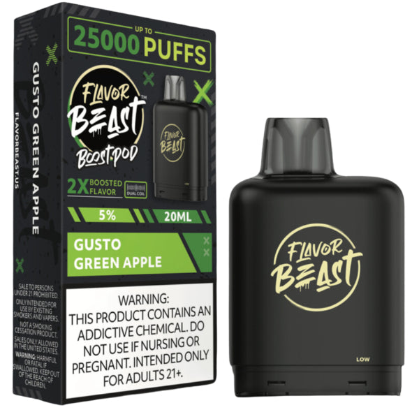 Flavor Beast Boost Pods 25,000 Puffs (Battery not Included)