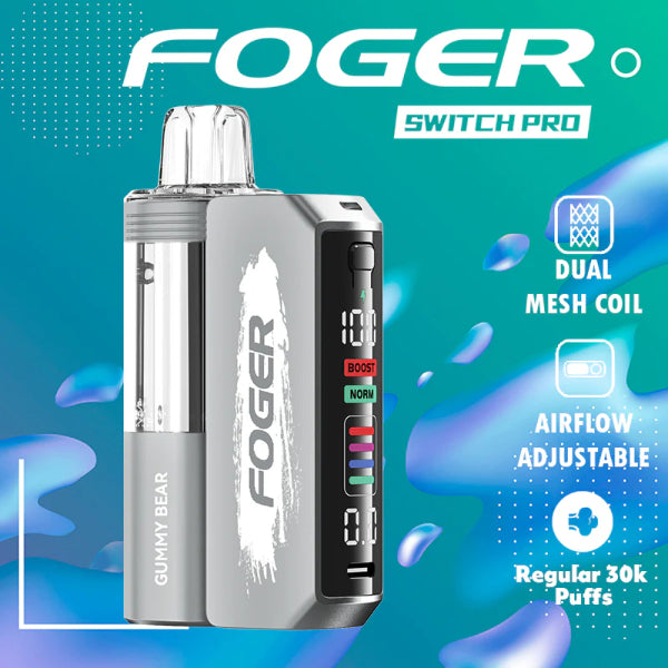 Foger Switch Pro 30,000 Puffs Disposable Kit Gummy Bear