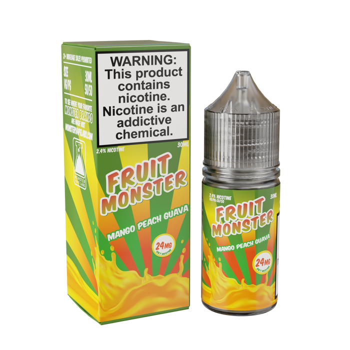 Best deal Fruit Monster Salts 30mL Vape Juice - Mango Guava