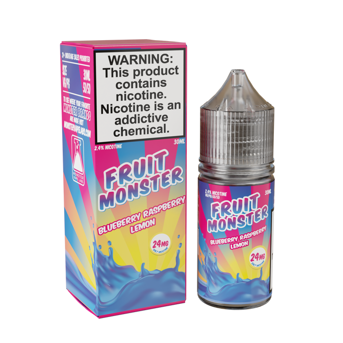 Best Deal Monster Salts 30mL Vape Juice - Blueberry Raspberry Lemon