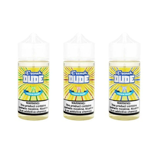 French Dude (Freebase) E-Liquid Vape Juice 100mL Best Flavors