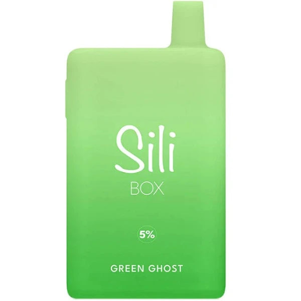 Best Deal Sili Box Turbo Hit 6000 Puffs Disposable Vape 16mL Green Ghost