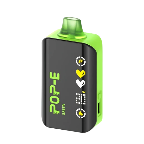 POP-E 24,000 Disposable Vape Best Deal Green