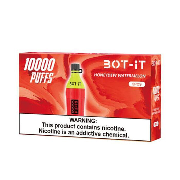 BOT-IT 10000 Puffs Rechargeable Vape 5 Pack