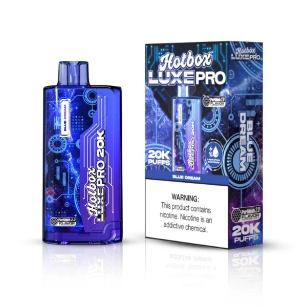 Hotbox Luxe Pro 20000 Puffs Disposable Vape 22mL