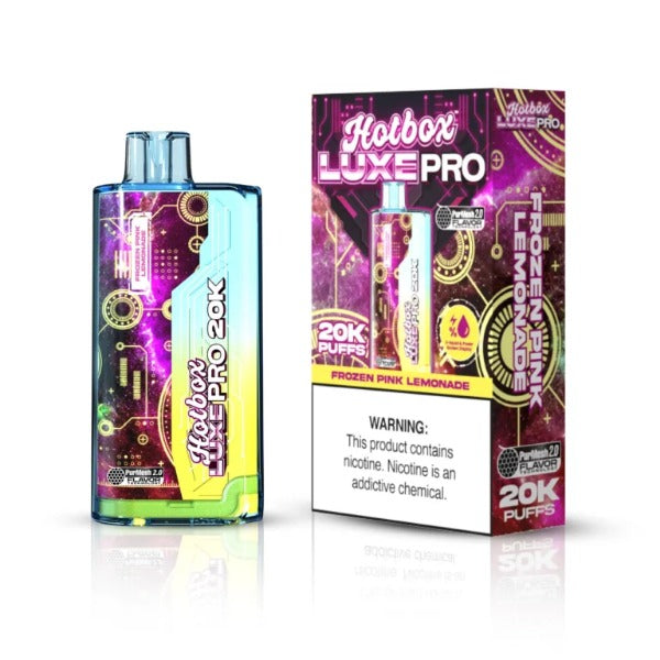 Hotbox Luxe Pro 20000 Puffs Disposable Vape 22mL