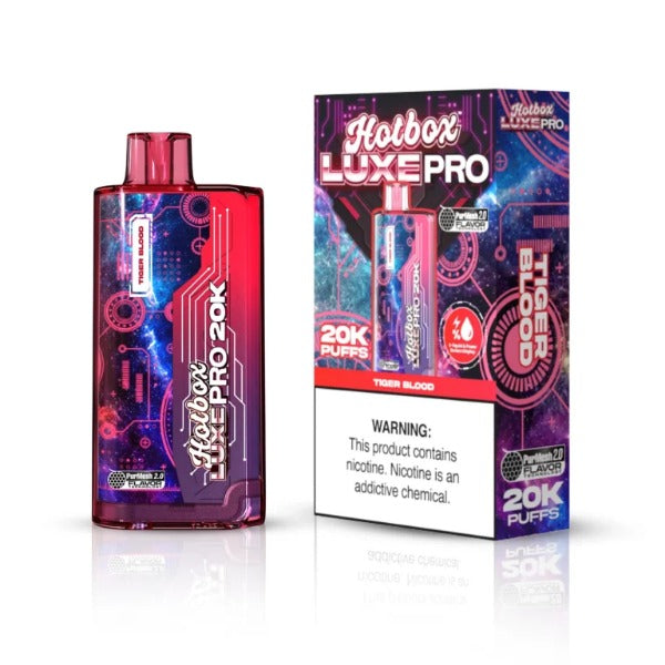 Hotbox Luxe Pro 20000 Puffs Disposable Vape 22mL