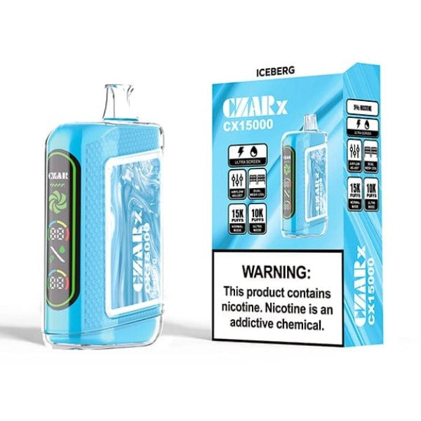 Best Deal CZAR CX15000 Disposable Vape - Iceberg