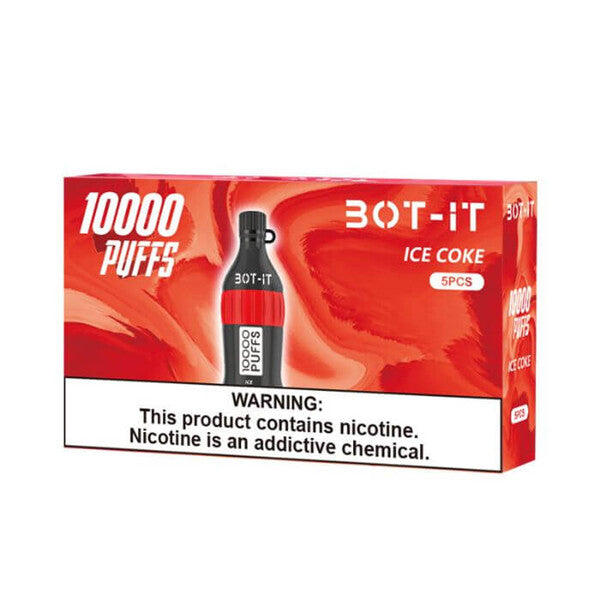 BOT-IT 10000 Puffs Rechargeable Vape 5 Pack