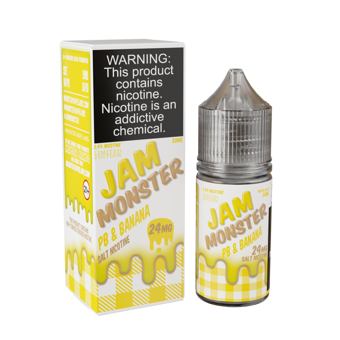 Best Deal Jam Monster Salts 30ML Vape Juice - PB & Banana