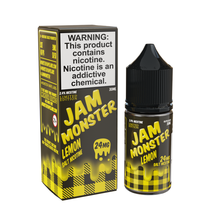 Best Deal Jam Monster Salts 30ML Vape Juice - Lemon