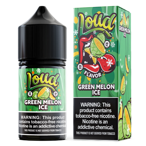 LOUD E-Liquid 30mL Series  Green Melon Ice