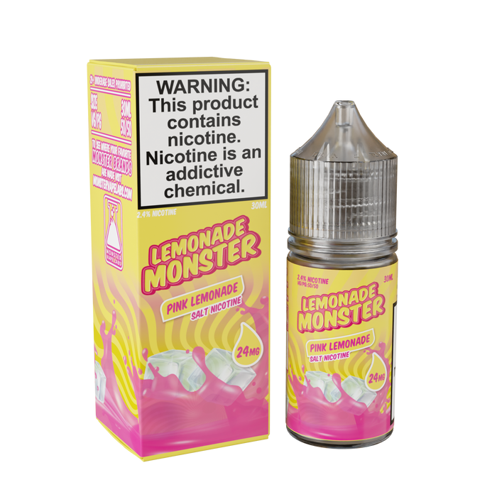 Best Deal Lemonade Monster Salt 30mL Vape Juice - Pink Lemonade