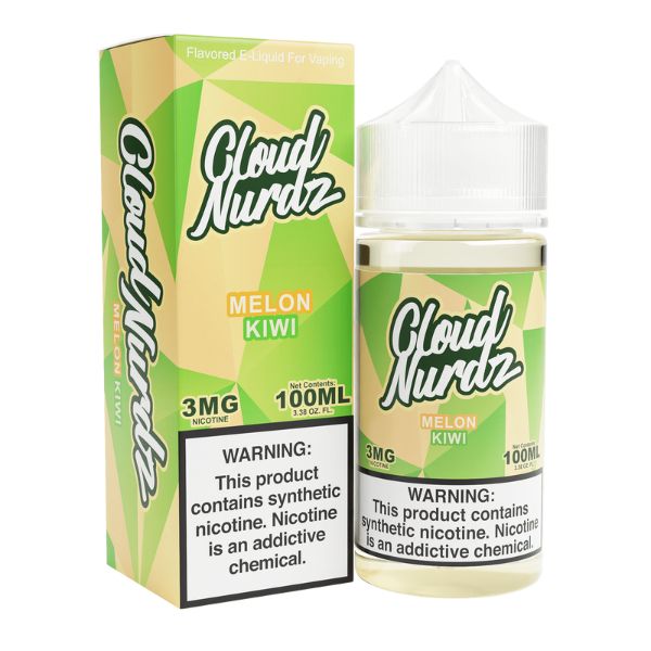 Best Deal Cloud Nurdz TFN Vape Juice 100mL - Melon Kiwi