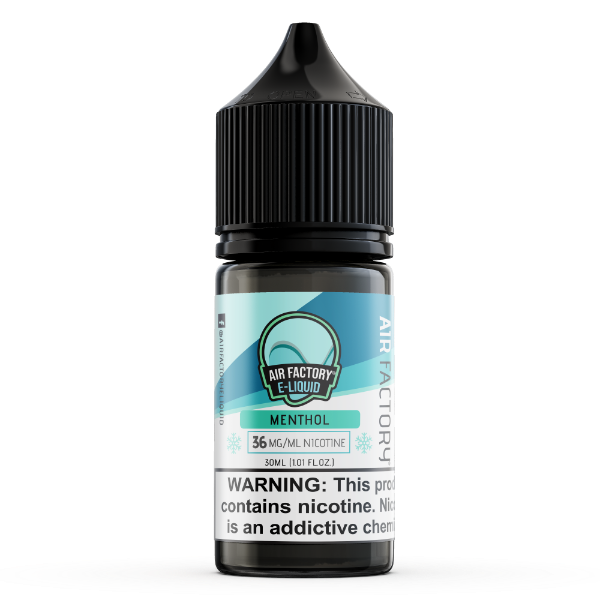 Best Deal Air Factory Salts Vape Juice 30mL Menthol