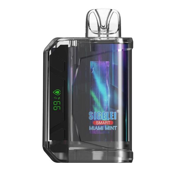 Sigelei Smart AC10000 Disposable 10000 Puffs 20mL Best Flavor Miami Mint