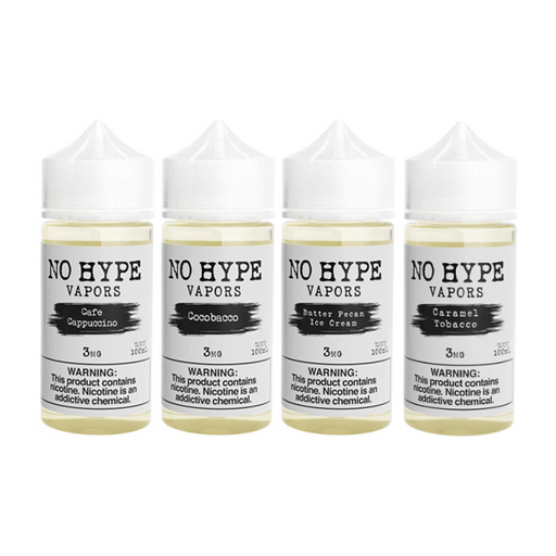 No Hype Vapors E-Liquid 100ML Vape Juice Best Flavors