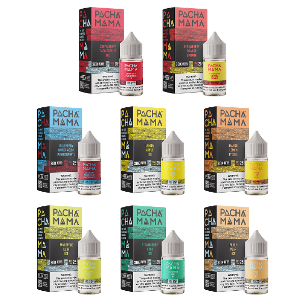 Pachamama PLUS Metatine Salt Vape Juice 30mL Best Flavors