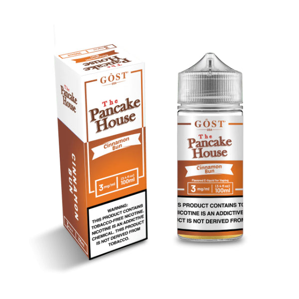 Best Deal Pancake House Vape Juice 100mL Cinnamon Bun