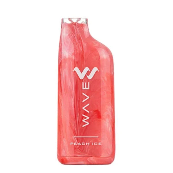 Best Deal Wavetec Wave 8000 Puffs Disposable Vape 18mL Peach Ice