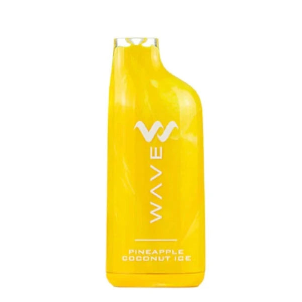 Best Deal Wavetec Wave 8000 Puffs Disposable Vape 18mL Pineapple Coconut Ice