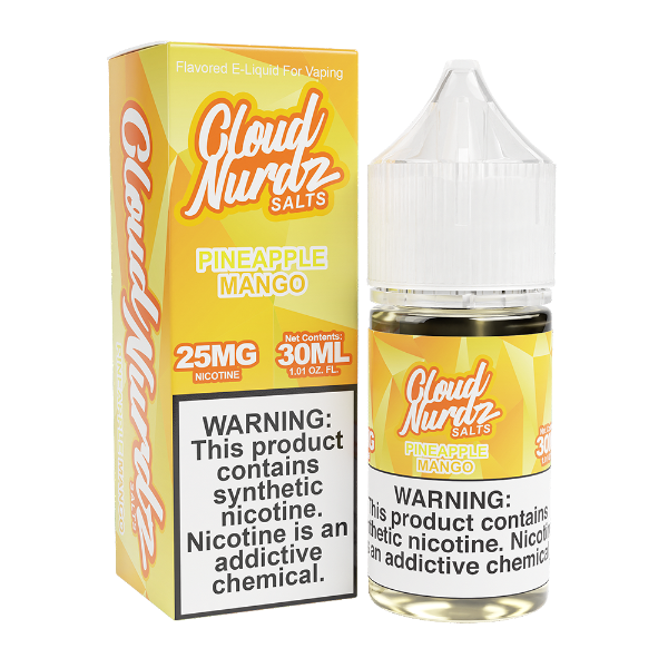 Best Deal Cloud Nurdz Salts Vape Juice 30mL Pineapple Mango