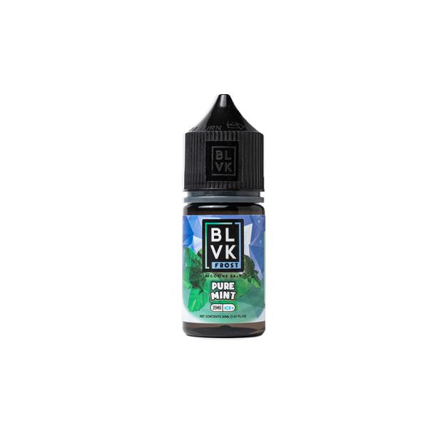 BLVK Frost Series Salt E-Liquid 30mL Best Flavor Pure Mint Ice