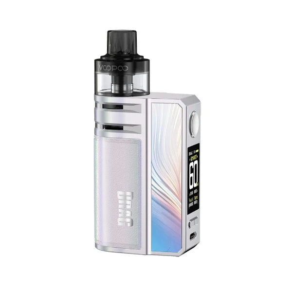 Best Deal Voopoo Drag E60 Vape Kit Rainbow Silver