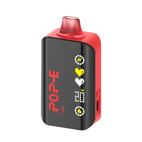 POP-E 24,000 Disposable Vape Best Deal Red