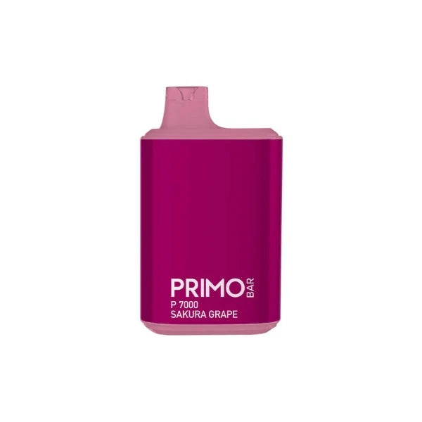 Best Deal Primo Bar P7000 Single Disposable 7000 Puffs 14mL - Sakura Grape