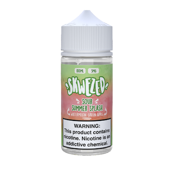 Best Deal Skwezed Vape Juice 100mL - Sour_Summer_Splash_Watermelon_Green_Apple